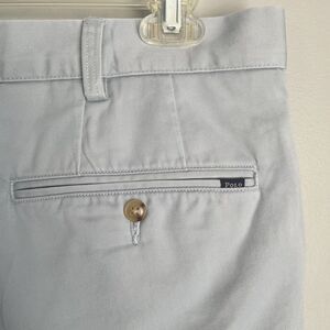 Polo Ralph Lauren Shorts Men's Size 38 TALL  x 9.5" Inseam Light Blue Cotton 38T
